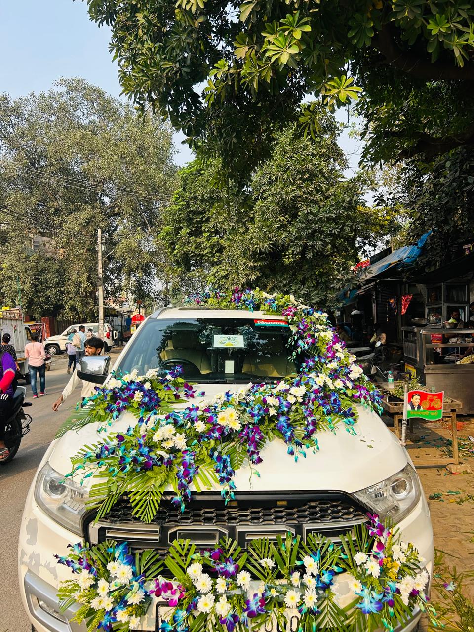 Shaddi Car Flower Decoration Service Ghaziabad